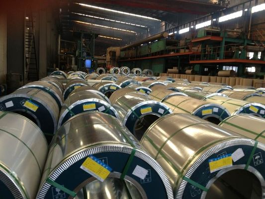 500Mpa Yield Strength ASTM AISI Glavanized Steel Coil with ISO9001