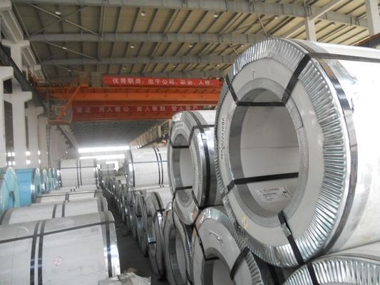 304 304L 430 Hot RolledStainless Steel Coils , Cold Rolled Polished Roll Strip NO.1 Surface