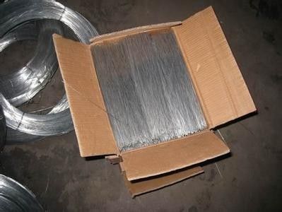 Construction Galvanized Iron Wire , BWG16 BWG18 BWG20 Straight Cut Wire