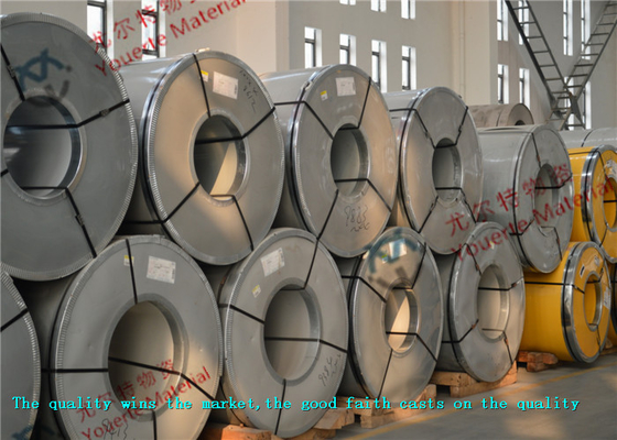 201 304 310S 316 Hair Line Hot Rolled Construction Stainless Steel Coils , 0.2mm - 4.0mm Thickness