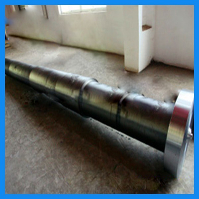 Alloy Steel 4140 Forged Steel Shaft , Forged Flange For Water / Wind Turbine Engines