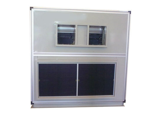 Galvanized Steel Sheet 44.5 kW Air Cooled AC Unit With Single Skin Panel